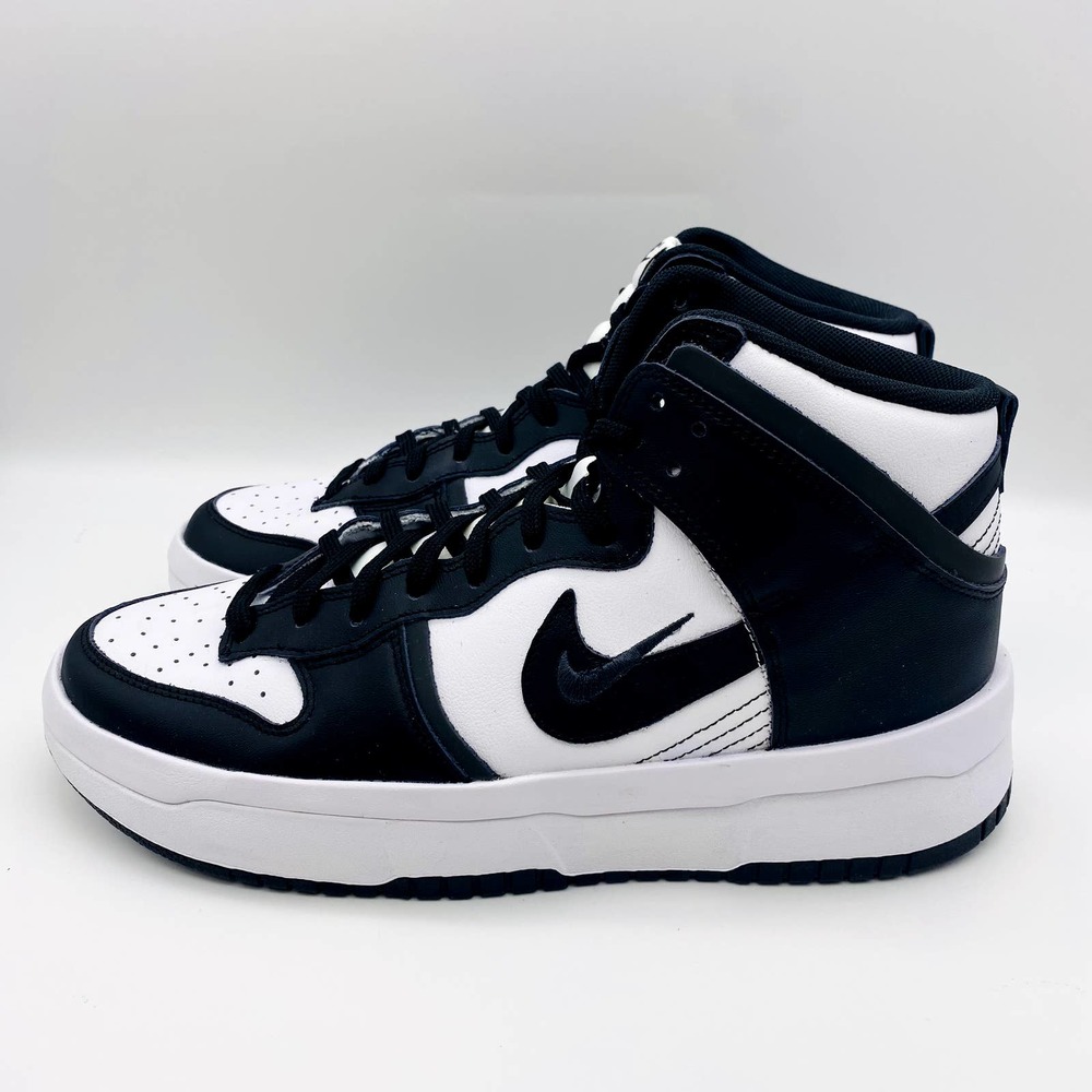 Nike Dunk High Up 'Panda' Black/White Size Women's 10.5 / Mens 9 DH3718 104
